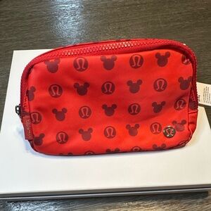 Lululemon Athletica Vibrant Red Pouch